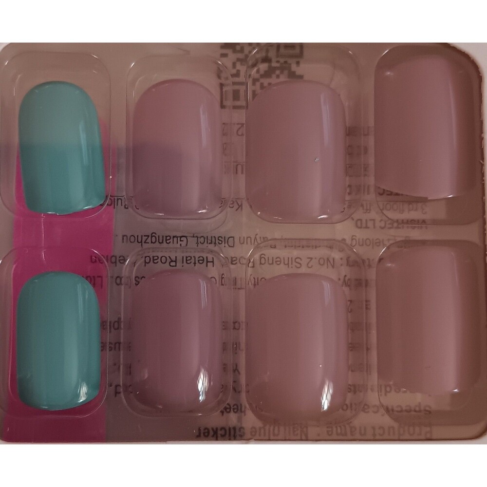 Nail Set New 24 Piece Nails Artificial Sets Professional textured art